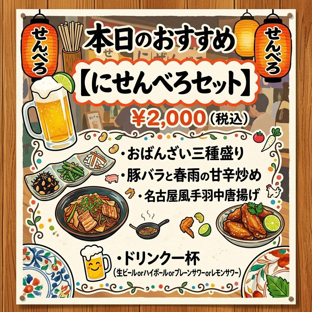 野江内代のおばんざいダイニング いちくんです