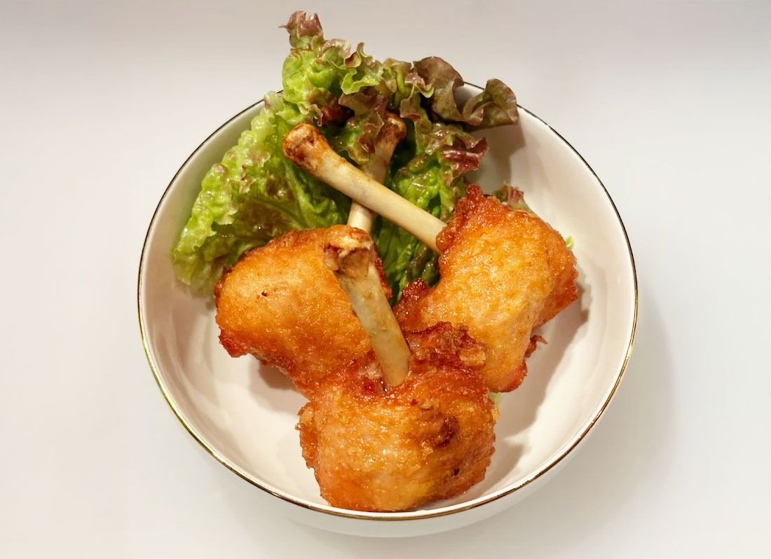 チューリップ唐揚げ 3ケ 500円(税込)